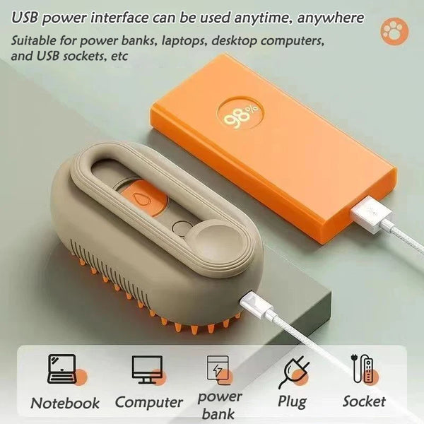 Steam Clean Pet Brush